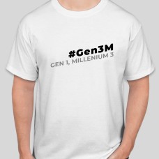 Gen3M Signature Logo Tee – Gen 1 Millennium 3 Edition